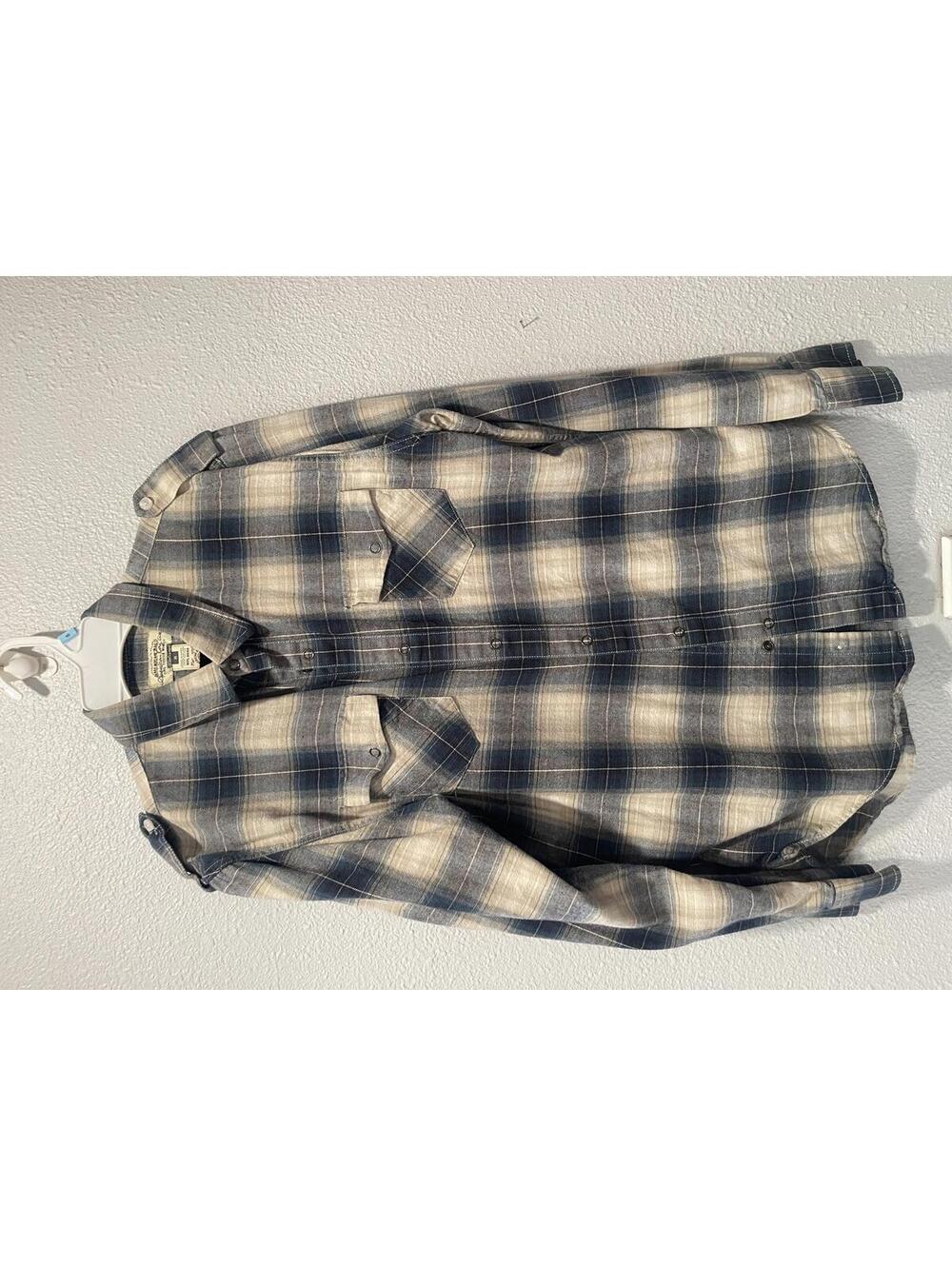 American Rag Men's Medium Plaid Flannel Shirt